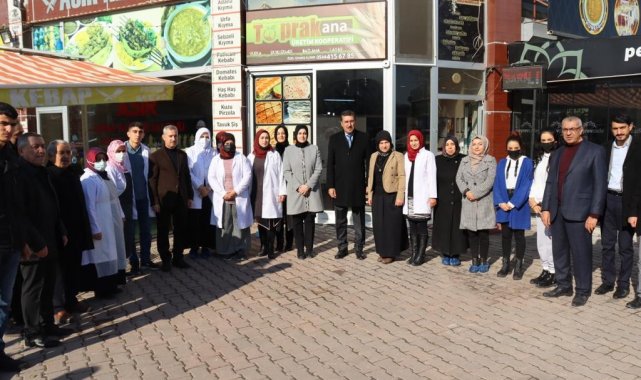 AK Partili Tüfenkci'nin kurum ve kuruluş ziyaretleri sürüyor