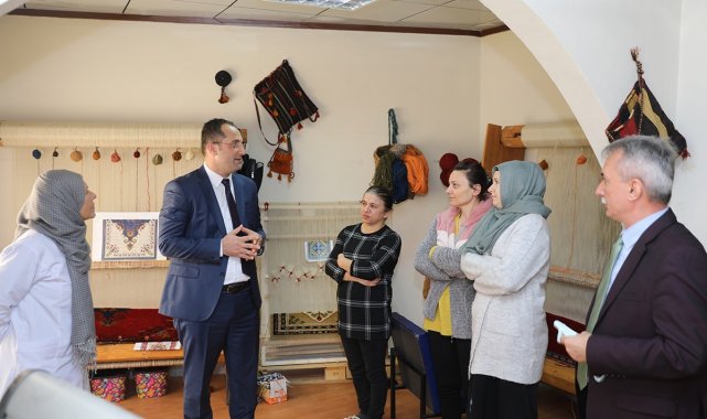 Akçaabat Belediyesinden el sanatları kursu