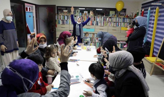 Akyurt Bebek Kütüphanesi hizmete girdi