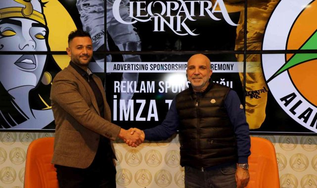 Alanyaspor, Cleopatra Ink ile sponsorluk anlaşması imzaladı