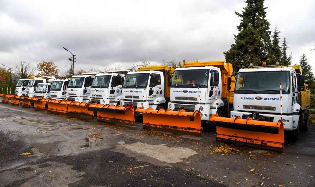 Altındağ kar ekipleri göreve hazır