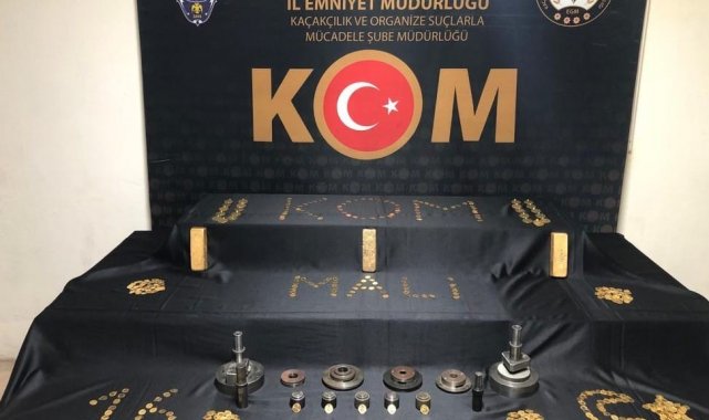 Altının ayarını bozan çeteye polis ayarı