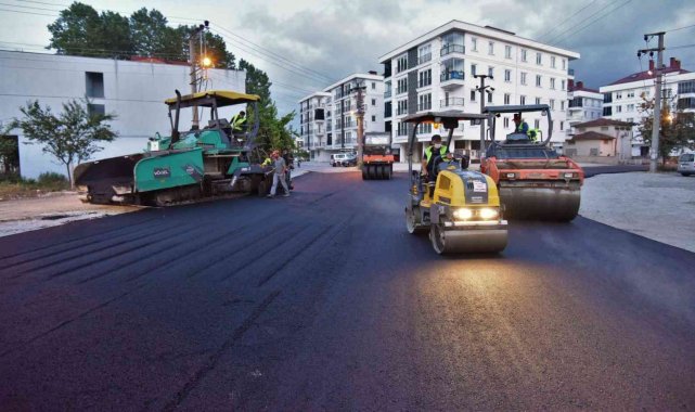 Altınordu'da asfalt çalışmaları sürüyor