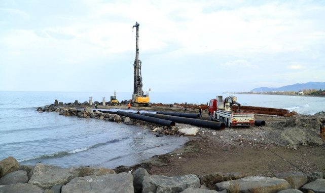Altınordu'da tarihi iskele yeniden yapılıyor