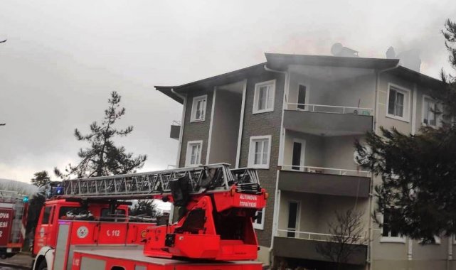 Altınova itfaiyesinden baca uyarısı