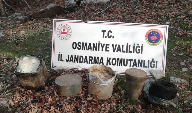 Amanoslarda 180 kilogram patlayıcı ele geçirildi