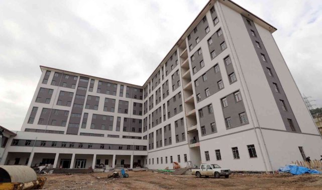 Amasya'da bin kişilik öğrenci yurdu tamamlanmak üzere