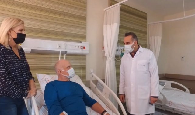 Amerikalı Treadaway, Kayseri Şehir Hastanesi'nde sağlığına kavuştu