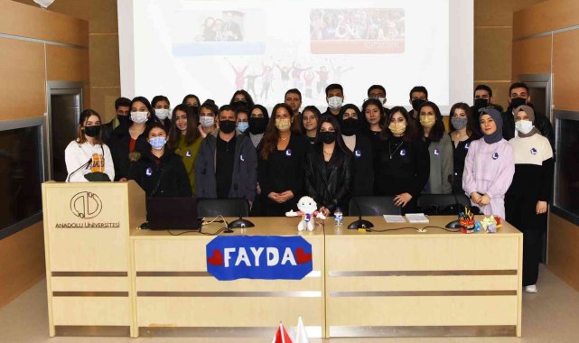 Anadolu Üniversitesi LÖSEV Fayda Kulübü öğrencilerle buluştu