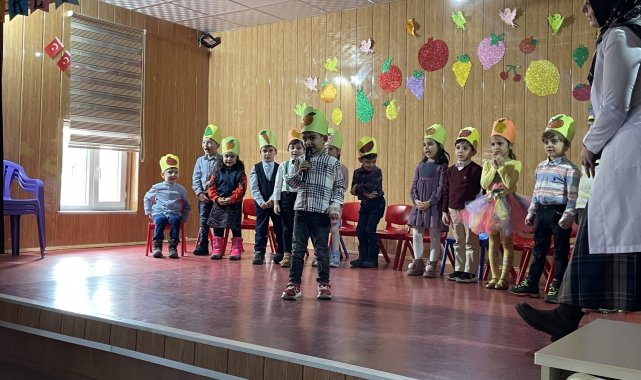 Anaokulu öğrencileri, Yerli Malı Haftasını kutladı