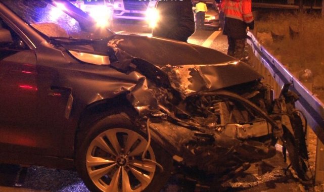 Ankara Çevre Yolun'da trafik kazası: 1'i ağır 2 yaralı