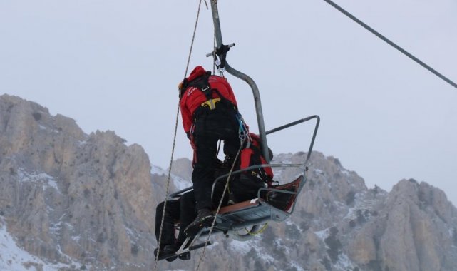 Antalya JAK Saklıkent Kayak Merkezi&#039;nde göreve hazır