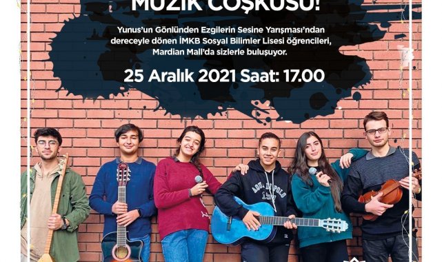 Antalya'da dereceye giren lise öğrencileri AVM'de konser verecek