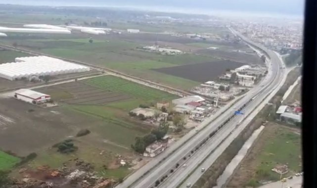 Antalya'da kural tanımayan sürücülere havadan ceza yağdı