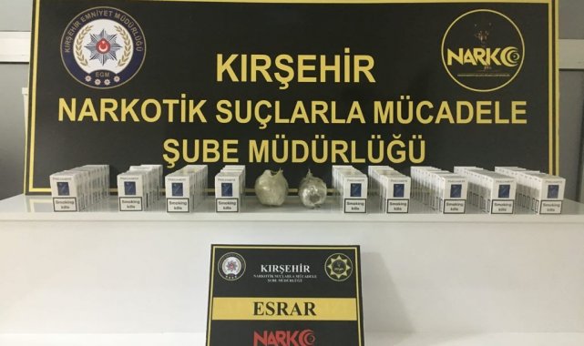 Aracında uyuşturucu madde ele geçirilen kişi tutuklandı