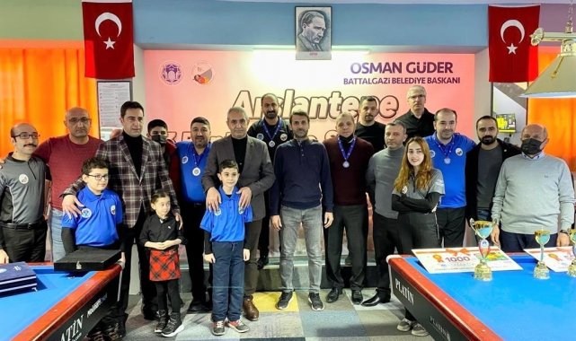 Arslantepe Bilardo Şampiyonası sona erdi