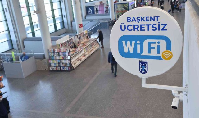AŞTİ&#039;de ücretsiz WI-FI hizmeti devrede