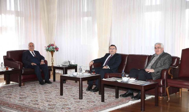 Atatürk Üniversitesine hayırlı olsun ziyaretleri devam ediyor