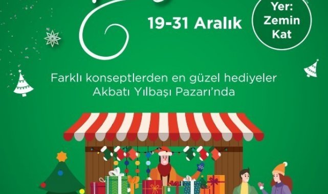 AVM'lerde yeni yıl hazırlıkları başladı