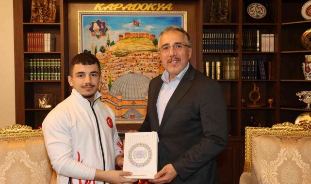 Avrupa rekoruna altınlı teşekkür