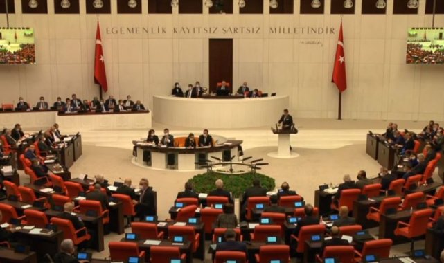 Aydemir Genel Kurul'da yasa teklifini paylaştı