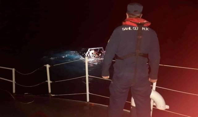 Aydın'da 20 düzensiz göçmen kurtarıldı