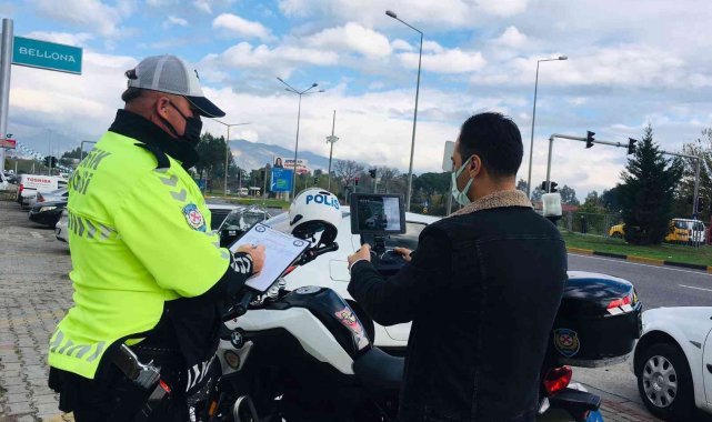 Aydın'da drone destekli trafik denetimi yapıldı