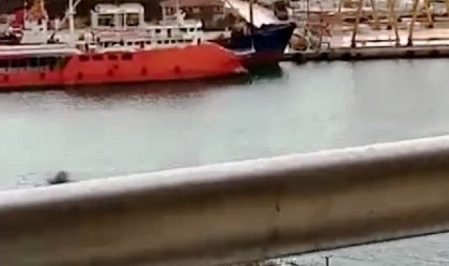 Aynı gün alınan bot yandı