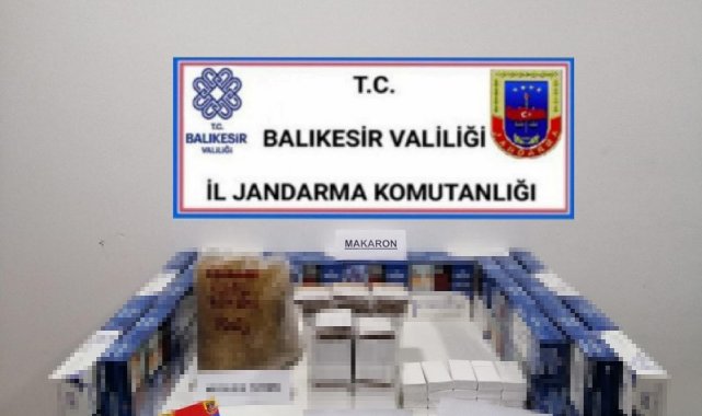 Ayvalık&#039;ta jandarmadan kaçak tütün operasyonu