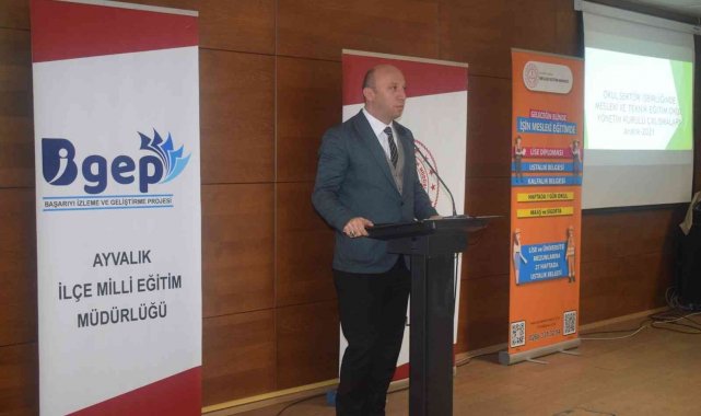 Ayvalık&#039;ta meslek liselerinde verimliliğin arttırılması için düğmeye basıldı