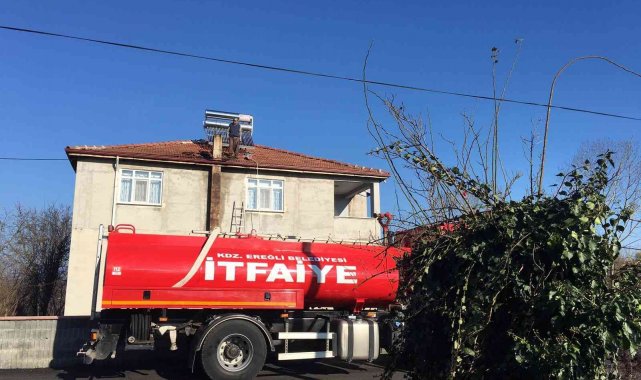 Baca yangını büyümeden söndürüldü