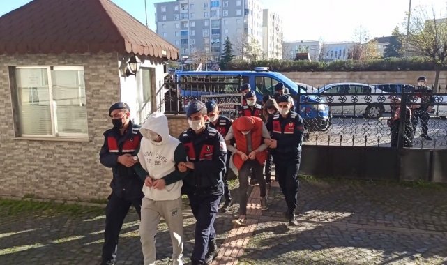 Bafra'da uyuşturucu operasyonunda 5 kişi adliyeye sevk edildi