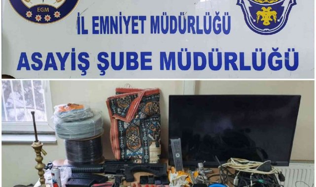 Bağ fareleri yakalandı