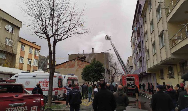 Bağcılar&#039;da patlama paniğe neden oldu