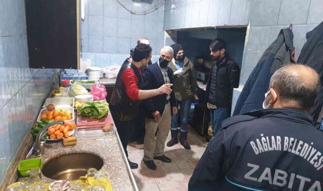 Bağlar Belediyesinden yeni yıl arifesinde fiyat ve hijyen denetimi