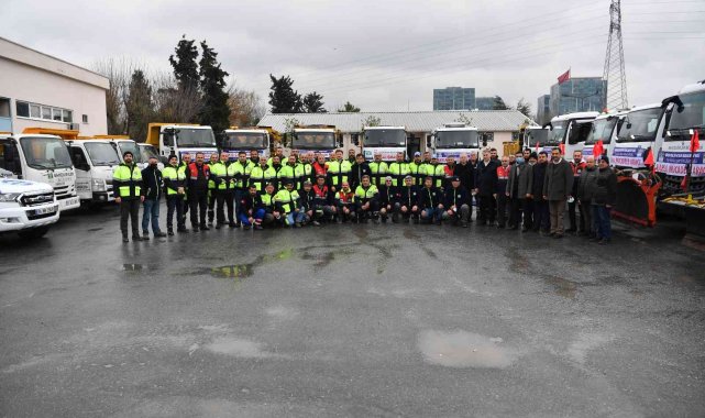 Bahçelievler&#039;de kış koşullarına karşı tüm ekipler hazır