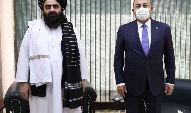 Bakan Çavuşoğlu, Afganistan Dışişleri Bakan Vekili Muttaki ile görüştü