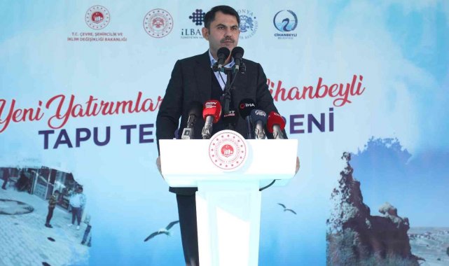 Bakan Kurum: "Başlattığımız kalkınma devrimimizle ekonomimizi sağlam temeller üzerine inşa ettik"