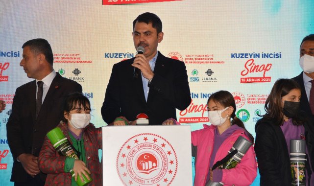 Bakan Kurum: "Son 20 yılda Sinop'a 21 milyar lirayı aşkın yatırım yaptık"