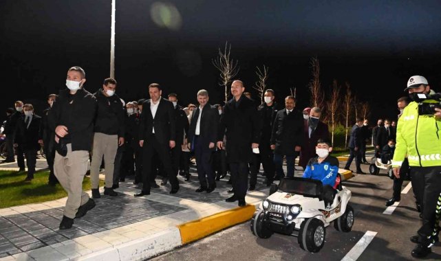 Bakan Soylu, Çocuk Trafik Eğitim Parkı'nın açılışını gerçekleştirdi