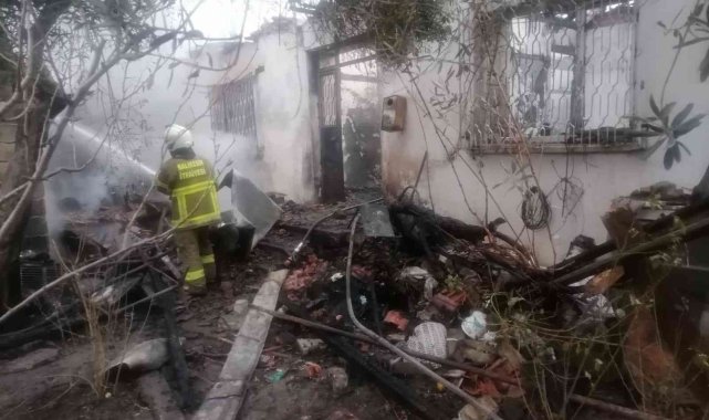 Balıkesir'de yangın dehşeti