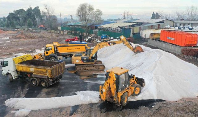 Başiskele'de karla mücadele için hazırlıklar tamam
