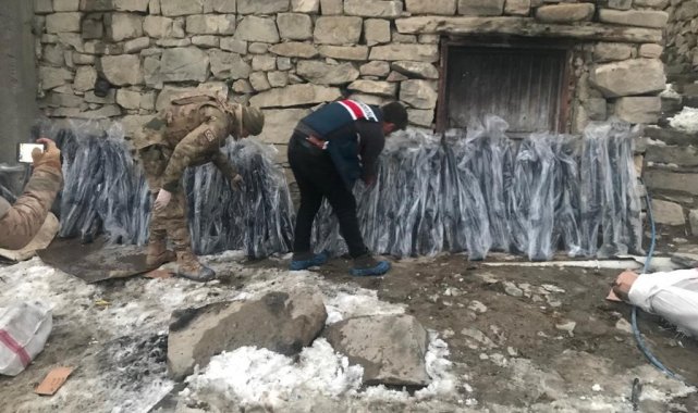 Başkale'de kaçakçılık operasyonu