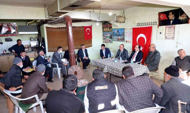 Başkan Altay ve Başkan Kavuş'un mahalle ziyaretleri sürüyor