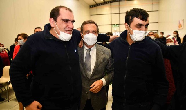 Başkan Ataç'tan özel bireylere özel ziyaret