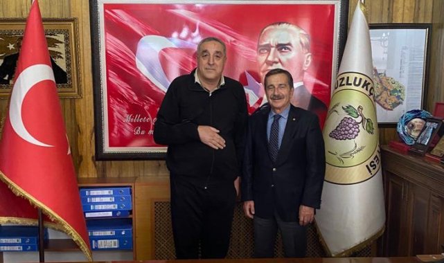 Başkan Ataç'tan Tuzlukçu'ya geçmiş olsun ziyareti