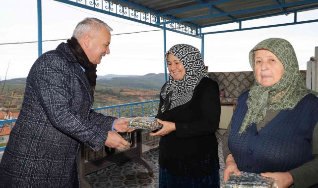 Başkan Bilgin'den kadınlara yılbaşı hediyesi