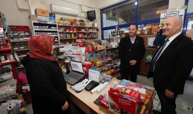Başkan Büyükgöz mahalle ziyaretlerine devam ediyor