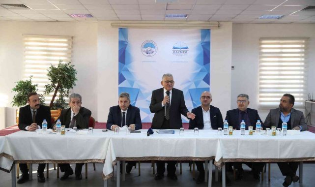 Başkan Büyükkılıç, Bünyan'da 46 muhtarla buluştu