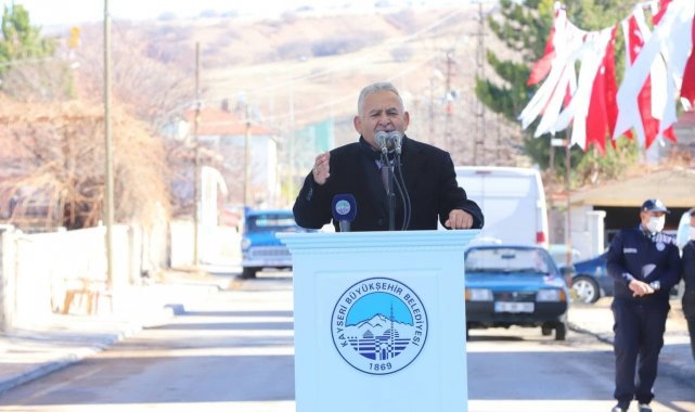 Başkan Büyükkılıç Felahiye'de 17 projenin açılışını yaptı